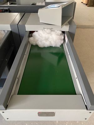Кардочесальная машина волокна софы для зеленой зоны цвета серого цвета хлопка чеша